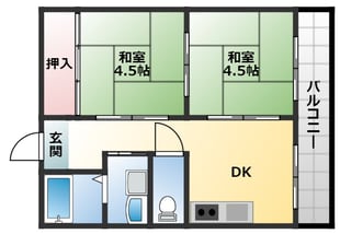 サンシャイン羽曳野の物件間取画像